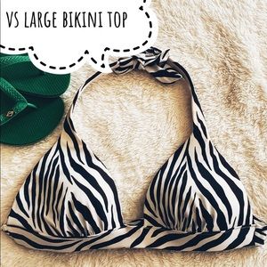VS Zebra Large Bikini Top